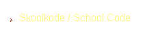 Skoolkode / School Code
